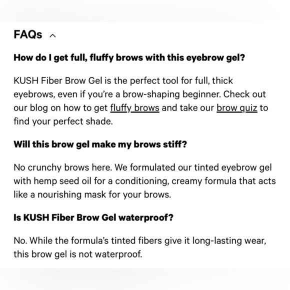 NIB Milk Makeup Kush Fiber Brow Gel Thickening Brow Gel in Dutch - Picture 9 of 11